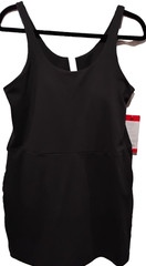 Elle Sport Women&rsquo;s Active Tank Dress Black Size Medium (8-10) New