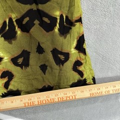 One Teaspoon Sleeveless Overall Jumpsuit Women Small Pull On Loose Green Print