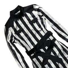 Rare FRED PERRY AMY WINEHOUSE Belted Gingham Shirt Dress Mod 50s Pinup UK 8 36 4