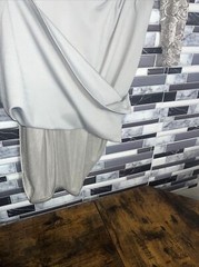 NWT Tendency Gray Lace Wedding Cocktail Dress Size Small