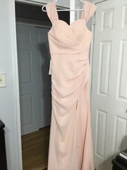 Wear your love dress size 4 NWT peach