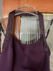 Maxi Party Classic Formal Long Dress Burgundy Maroon Size 4 Sleeveless