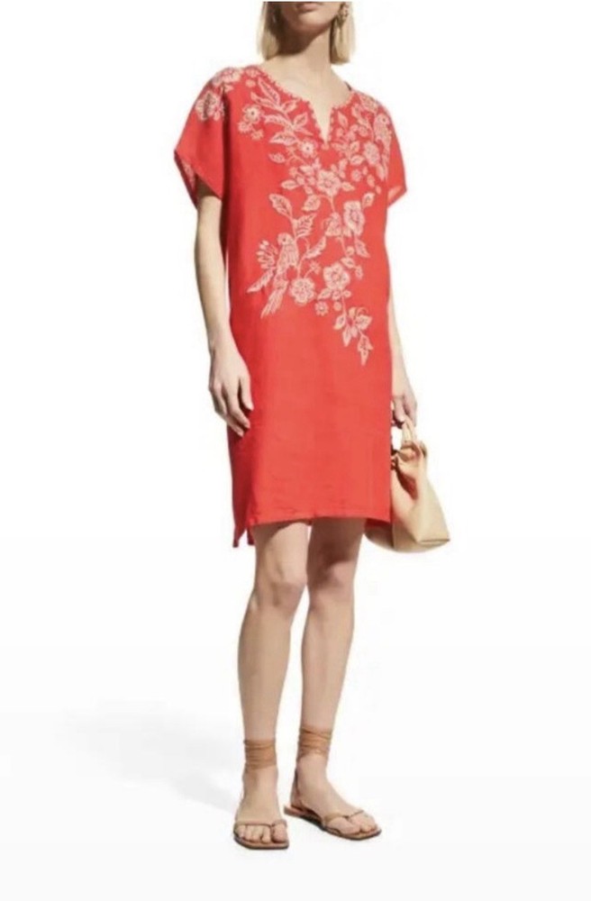 Johnny Was Women’s Abigail Embroidered Dress Size M