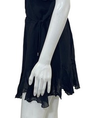 Isabel Marant Etoile Women&rsquo;s Betty Spaghetti Strap Ruffle Short Mini Dress S 34