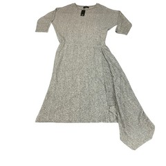 COA Sweater Dress Women&rsquo;s Large Gray Heather Knit MSRP$99 Coming of Age