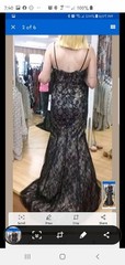 Formal Prom Dress Size 8 Beaded Lace New with tags