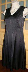 Kyra Black Sleeveless A-Line Pleated Dress Size XS Flattering Fit