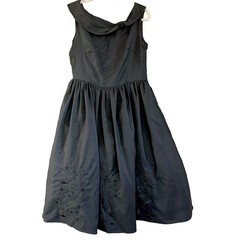 Collectif London Women&rsquo;s Size 10 Pinup Doll Swing Dress 50&rsquo;s Retro Beaded Tule