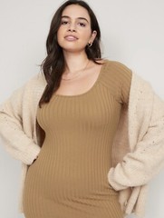 Old Navy Women&rsquo;s Size XL ~ Fitted Scoop-Neck Rib-Knit Mini Dress .. $37 NWT