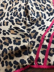 DSQUARED2 Size 38 Leopard Print With Velvet Waist Made In Italy