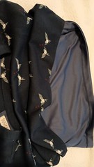 Sugar Hill Boutique Women&rsquo;s Size 4 Sleeveless Dress Navy Blue With Bird…