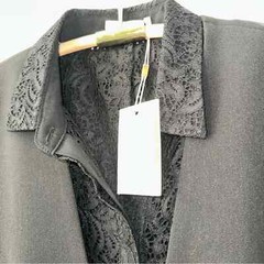 Supertrash Black lace Versus Blazer dress