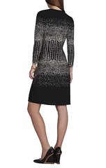 NEW BCBGMAXAZRIA BLACK COMBO ADELE DRESS CVE68B89/B403A SIZE XSP