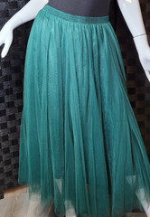 ✨ Unbranded Womens Beautiful Green Long Skirt XL