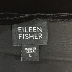 Eileen Fisher Sleeveless Velvet Silk Blend Dress Size Large C101 -20