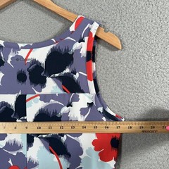 NEW Columbia Chill River Dress Womens Medium Floral UPF 50 Omni-Freeze Pockets