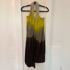 MAX MARA MAXMARA Gradient One Shoulder Ombré Dress Size 44 US 10 Med / Large