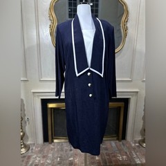 August Max Woman Dress Size 14 Coastal Elegance Minimalist