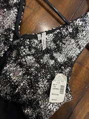 Studio Y Sz Medium Sequin Top Party Cocktail