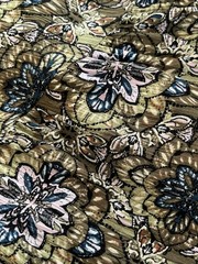Frye & Co Women&rsquo;s Dress XL Floral Boho Tassels Autumn Crochet Tiered
