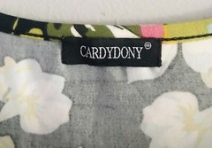 Cardydony Women’s Sleeveless Stretch Ruched Black Pink Green Dress Size Medium