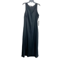 Future Collective Women&rsquo;s Sleeveless Black Mesh Maxi Dress Size 1X