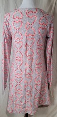 Women’s Small Candy Cane Print Dress Stretch Holiday Christmas Festive Party