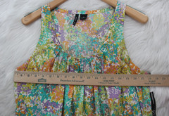 New Directions Watercolor Shift Dress 16 Coastal Feminine Romantic Lightweight