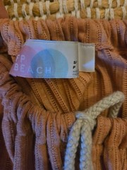 Free People Dusty Rose Ruffle Tiered Spaghetti Strap Dress