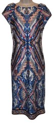 Worthington Multicolor Stretchy Dress Size 6
