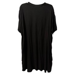 Time & Tru Womens Black V-Neck Dress Sz XXL 100% Rayon women dress