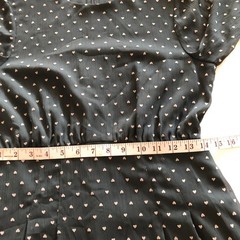 Ted Baker Kobie Women Green Polka Dot Dress Size 1 = 4 Long Sleeve Cocktail