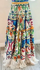 Designer Fashion Stanning luxury-quality off shoulder maxi dress 100% cotton