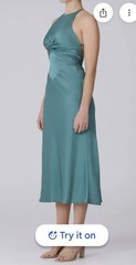 NWT Keepsake The Label Black Kennedy Midi Dress Large/8