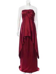 John Paul Ataker Strapless Maxi Dress