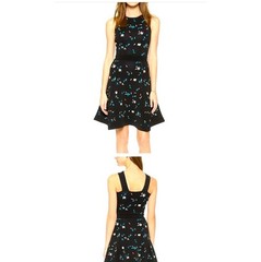 $550 Opening Ceremony black multiple colors Mini Dress A line