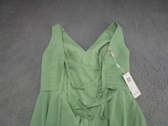 Lavetir Lace Up Back Sleevless Mint Green Dress in Women&rsquo;s Size 12