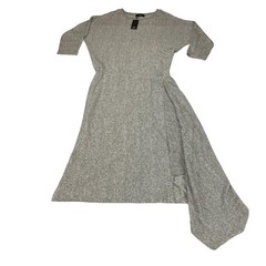 COA Sweater Dress Women&rsquo;s Large Gray Heather Knit MSRP$99 Coming of Age