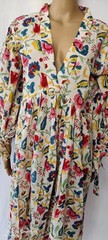 Summer Cotton Gown Dress Hand Patchwork Night Kaftan Long Kimono,EthnicMaxi.