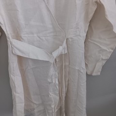 Candace Cameron Bure Petite Coastal Linen Blend Wrap Dress – Sz PM a634738
