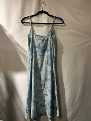 Roxy Button-Front Midi Dress XS