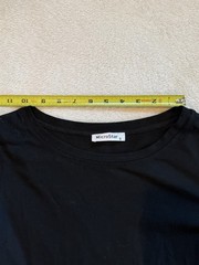 MicroStar Black Long Sleeve Dress Size S