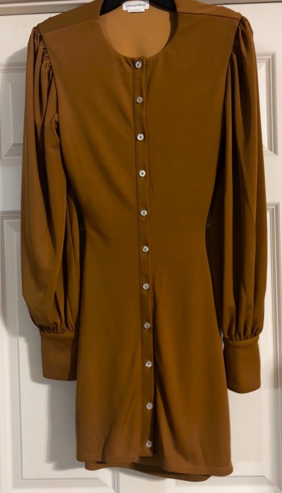 NWOT Lovers & Friends x Revolve Open Back Old Money Quiet Luxury Mob Wife XS