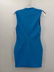 Pre-Owned Solace London Blue Size 8 Short Sleeveless Dress