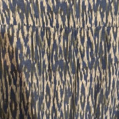 Peruvian Connection Size 8 Batik Print Wrap Dress Cotton Linen Cottagecore VNeck