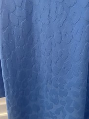 Jude Connally blue with texture Susanna collared shirt dress, Small