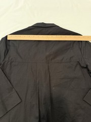 NWT Tuckernuck Women&rsquo;s Black Charlie Shirt Dress XL Stand Collar A-line Preppy