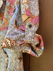 NWT I.N.C. Floral Print Belted Midi Dress Duster Lined Size XXL