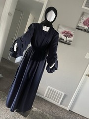 2 Piece Abaya, Abaya Khimar Niqab Jilbab Arabian Khimar, Niqab,Hijab, ,حجاب،نقاب