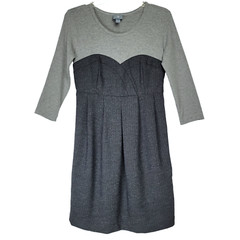 Rabbit Rabbit Dress Women&rsquo;s 6 Grey Preppy Career Retro Classic Minimalist